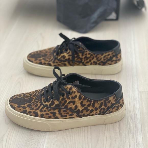 Saint Laurent S21 Flat Leopard Sneaker - Picture 10 of 10